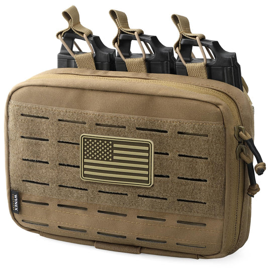 WYNEX - Tactical MOLLE Admin Triple Magazine Pouch