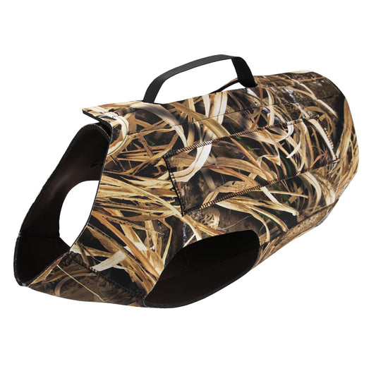 GUGULUZA - Camo Neoprene Dog Vests for Hunting Dog Harness Waterproof Safety Protection S-2XL Size (L)