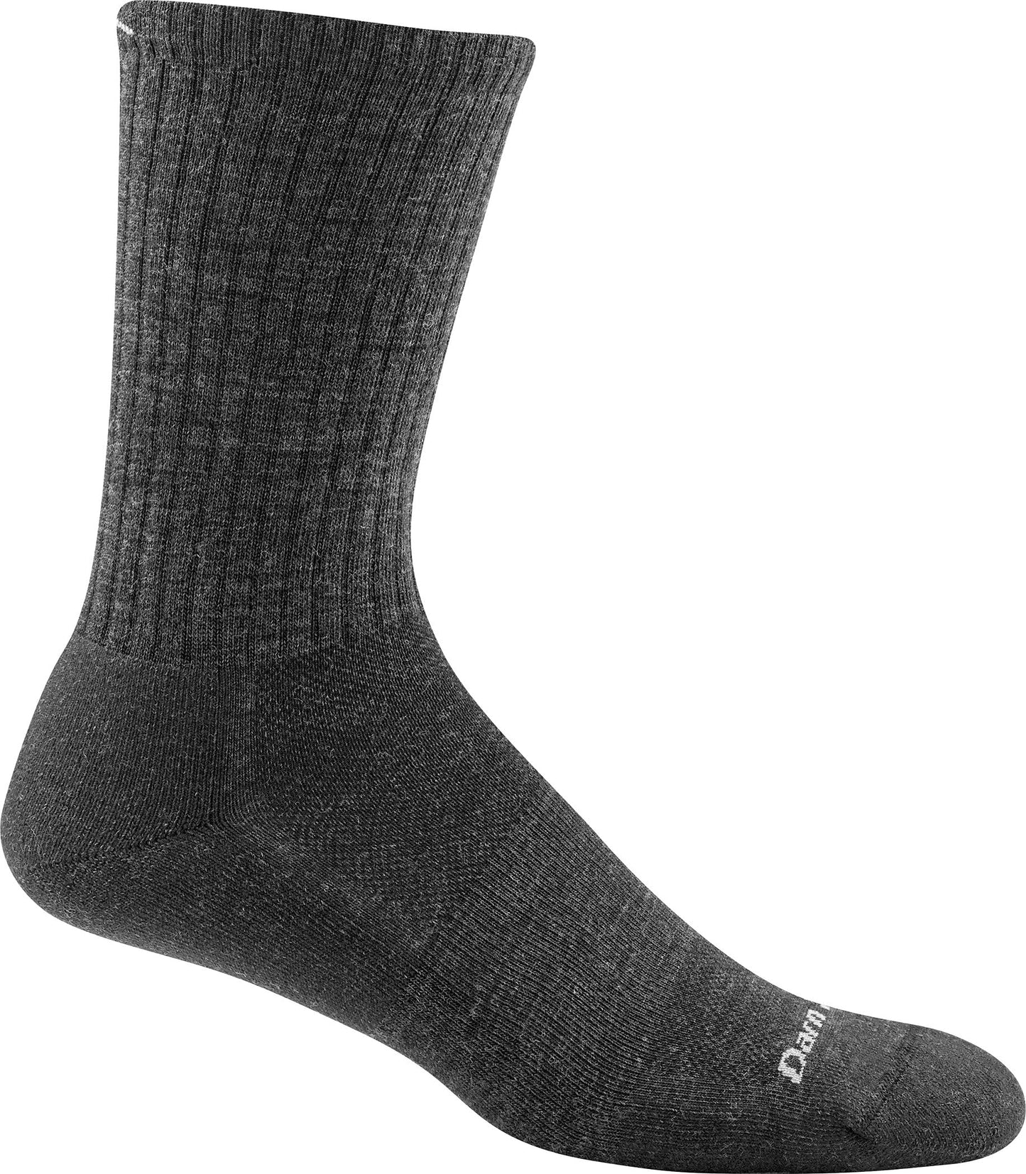 DARN TOUGH - Standard Light Cushion Crew Socks - Men's Charcoal