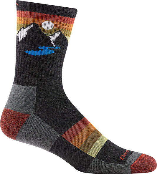 DARN TOUGH - Mens Sunset Ridge Micro Crew Lightweight Cushion Sock