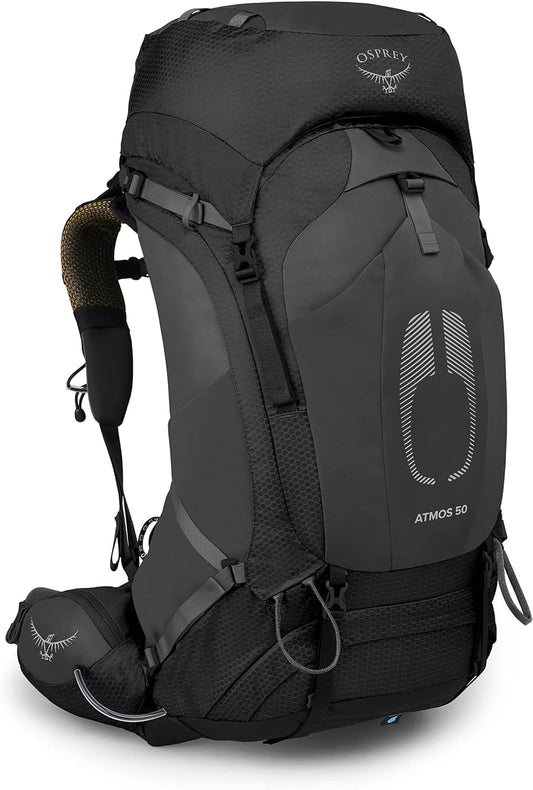 OSPREY - Atmos AG 50L Men's Backpacking Pack Black L/XL