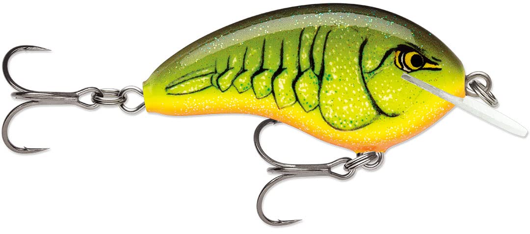 RAPALA - Otts Garage Tiny 04 Chartreuse Rootbeer Crawdad