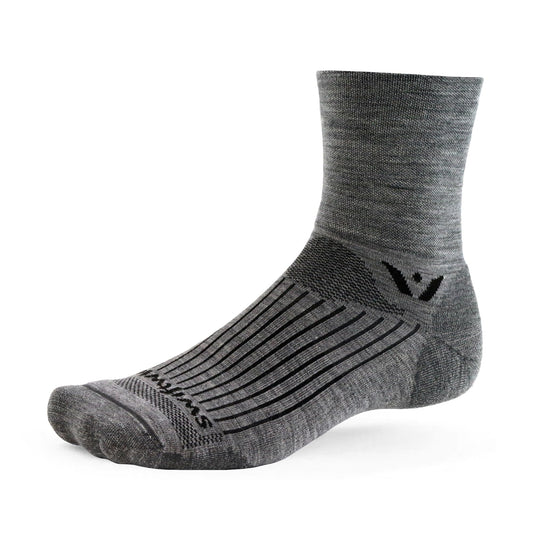 SWIFTWICK - PURSUIT FOUR Merino Wool Trail & Cycling Crew Socks