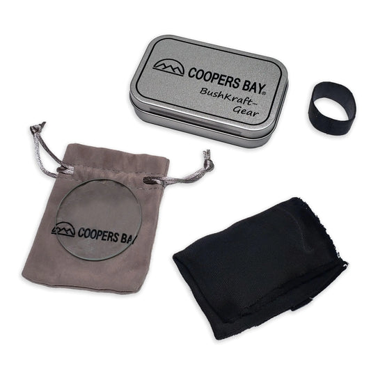 COOPERS BAY OUTDOORS - Lens Burning Fire Starter Kit
