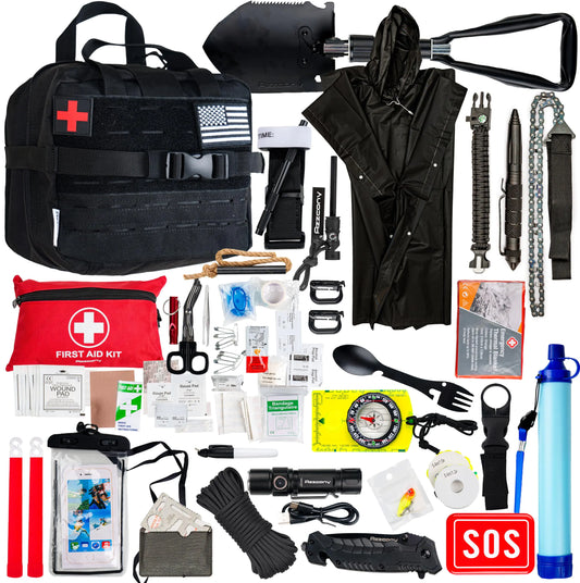SURVIVAL PRO - 280-Piece Tactical First Aid & Emergency Kit