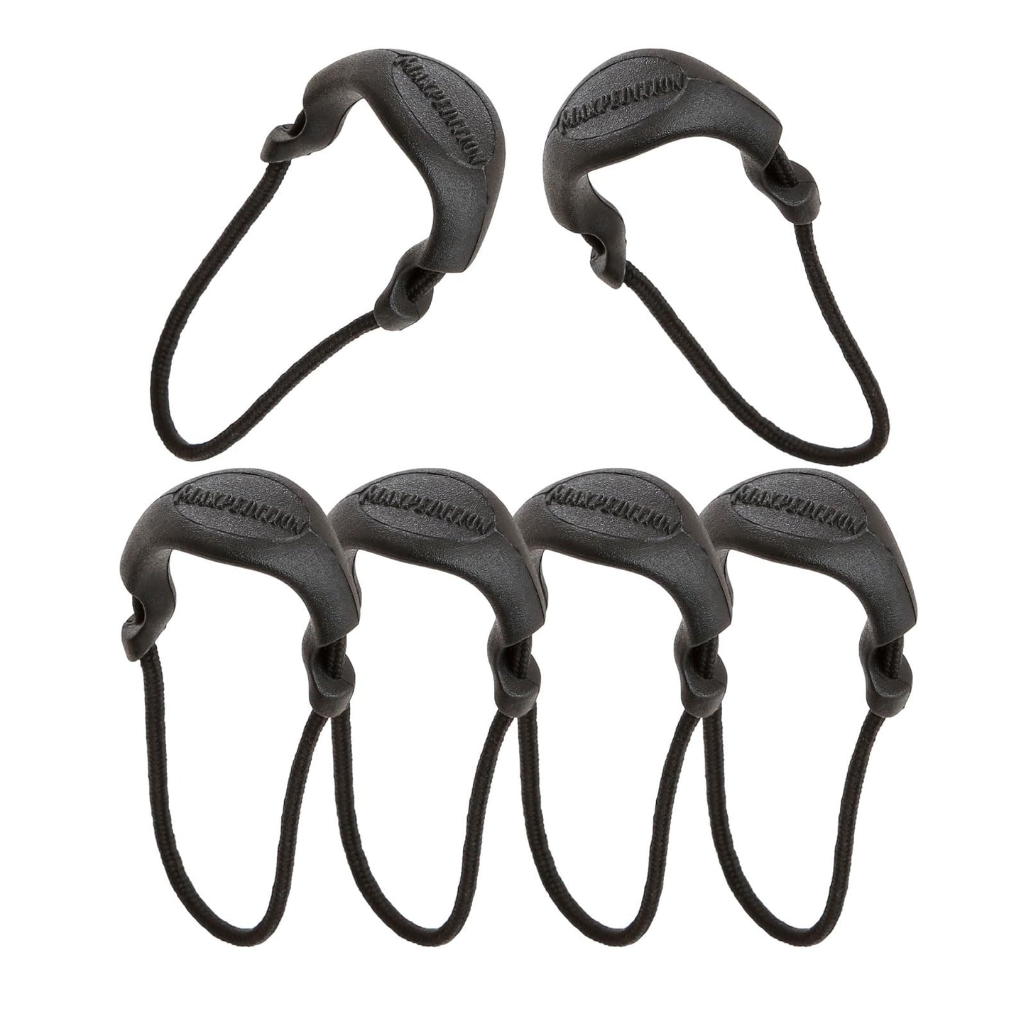 MAXPEDITION - Small Zipper Pulls 6 Pack Black