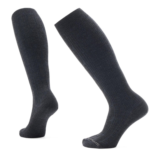 SMARTWOOL - Everyday Cable Knee High Socks Charcoal XL