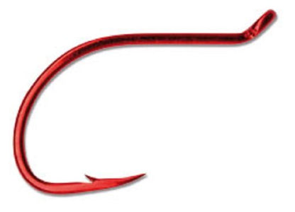MUSTAD - Beak/Octopus Hook Fine Wire 2/0 Blonde Red