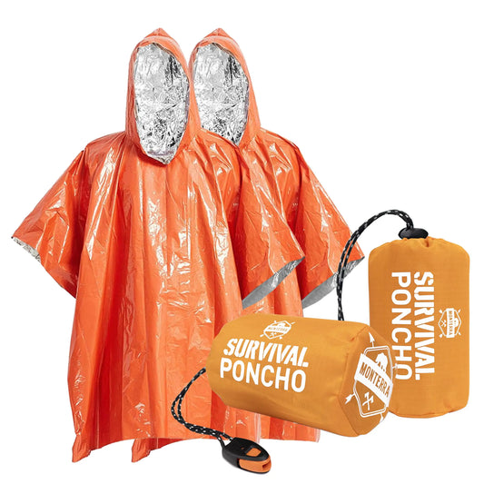 MONTERRA - Thermal Survival Rain Poncho